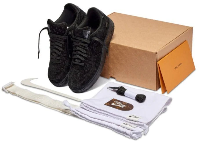 Nike x Off-White x Louis Vuitton AF1 "Black"