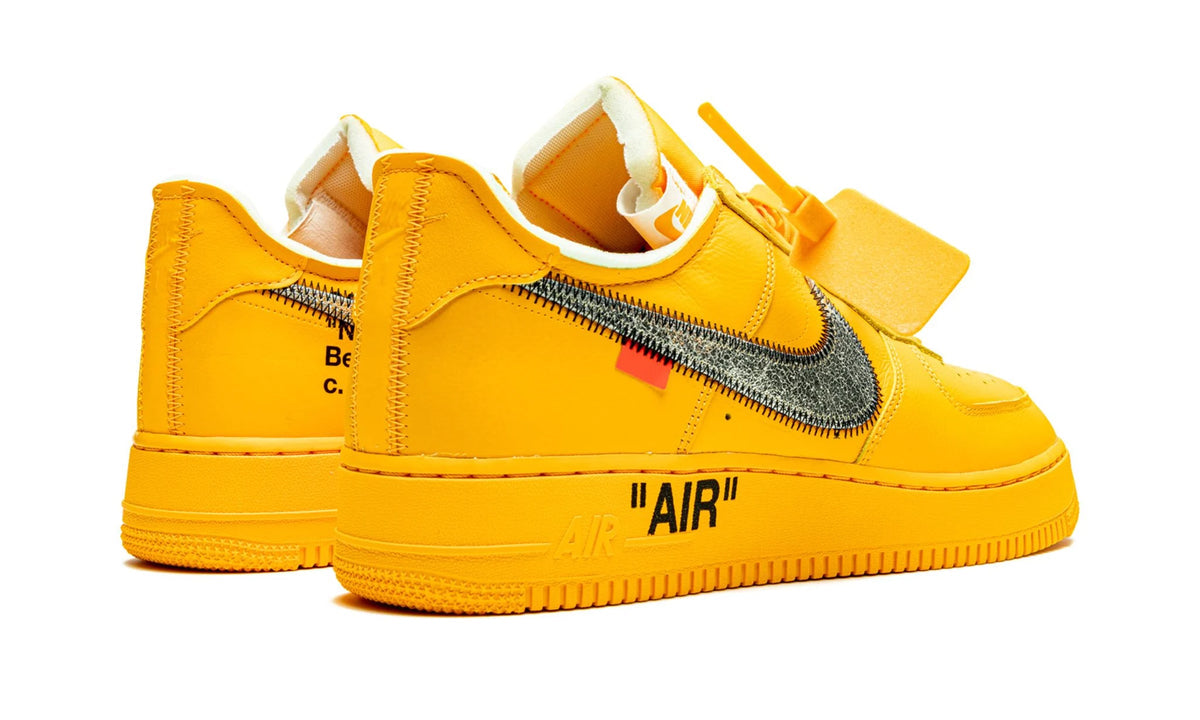 Nike x Off-White AF1 "University Gold Metallic Silver"