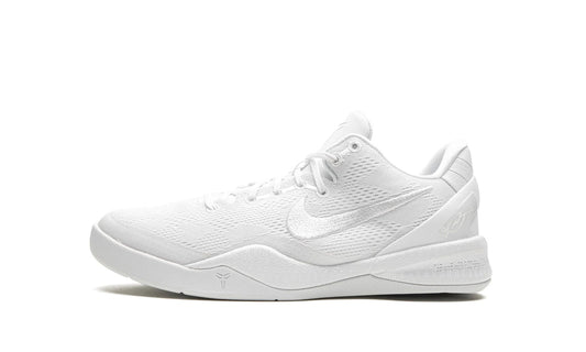 Nike Kobe 8 Protro "Halo - Triple White" Grade School