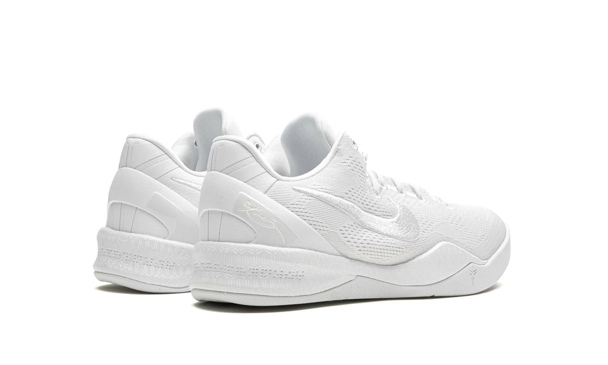 Nike Kobe 8 Protro "Halo - Triple White" Grade School