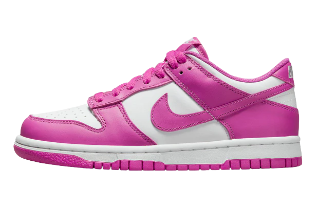 Nike Dunk Low "Active Fuchsia" Grade School
