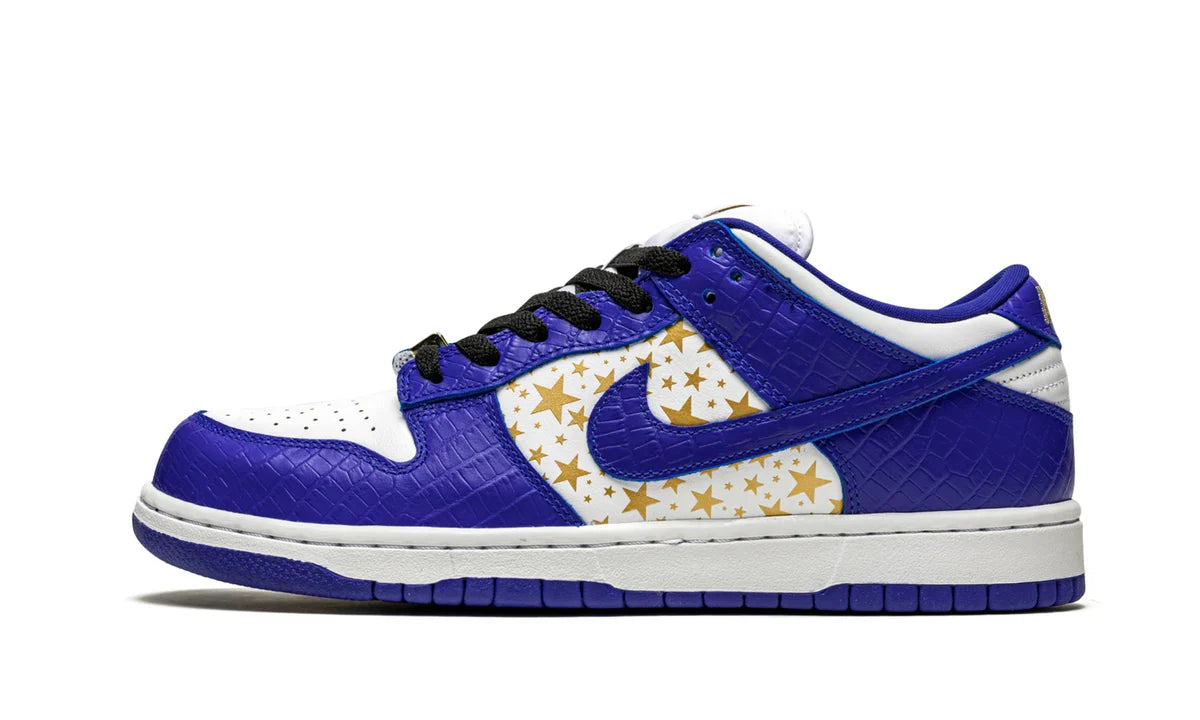 Nike SB Dunk Low "Supreme - Stars" Hyper Royal