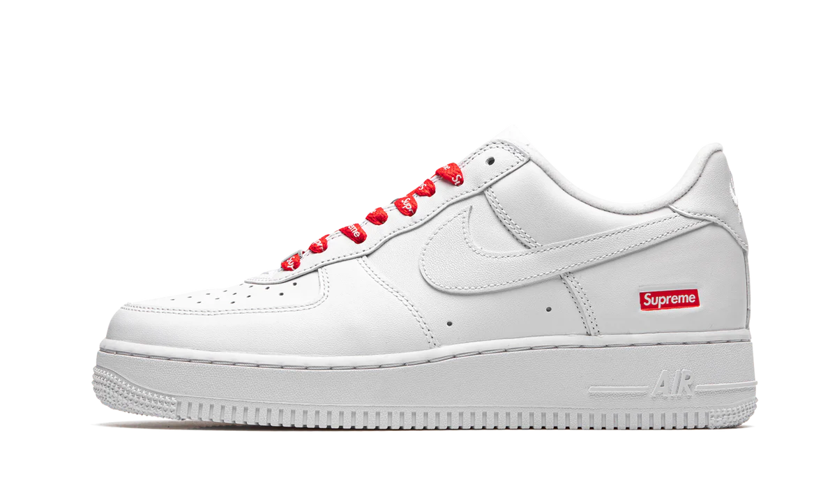 Nike X Supreme AF1 Low "Box Logo" White