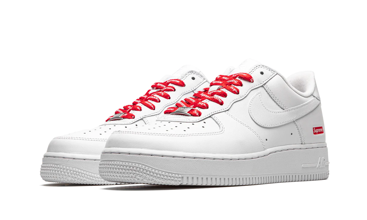 Nike X Supreme AF1 Low "Box Logo" White