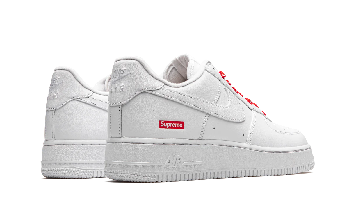 Nike X Supreme AF1 Low "Box Logo" White