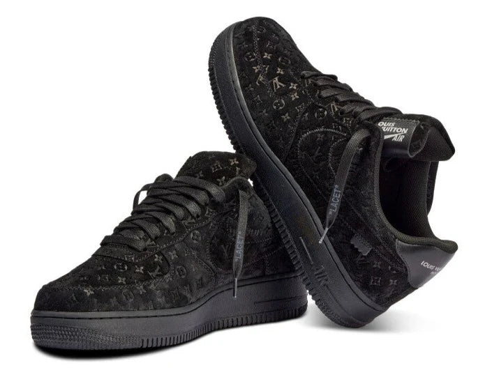 Nike x Off-White x Louis Vuitton AF1 "Black"