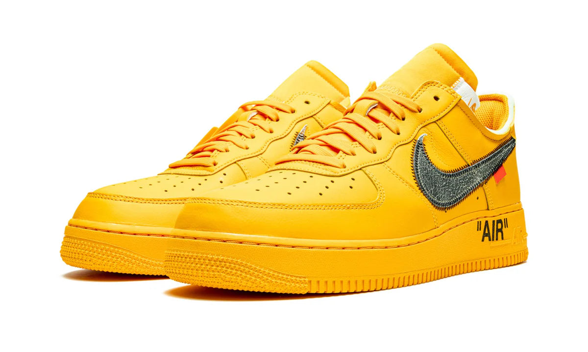 Nike x Off-White AF1 "University Gold Metallic Silver"