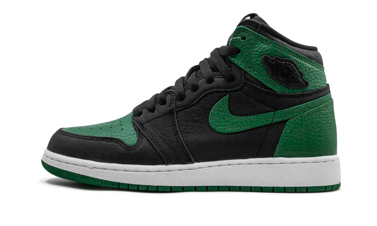 Jordan 1 Retro High "Pine Green 2.0" Grade School