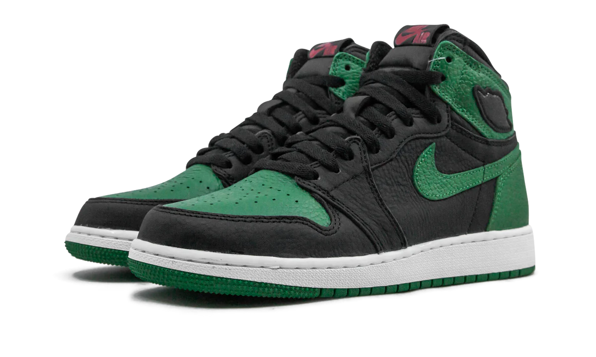 Jordan 1 Retro High "Pine Green 2.0" Grade School